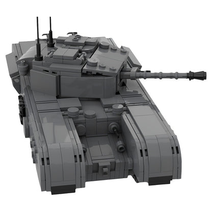 Churchill Mark VII WWII British Heavy Tank MOC Building Kit - 2