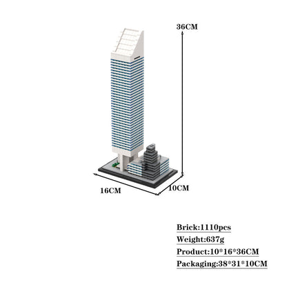 Citigroup Center Building Kit | LEGO-Compatible MOC - 4