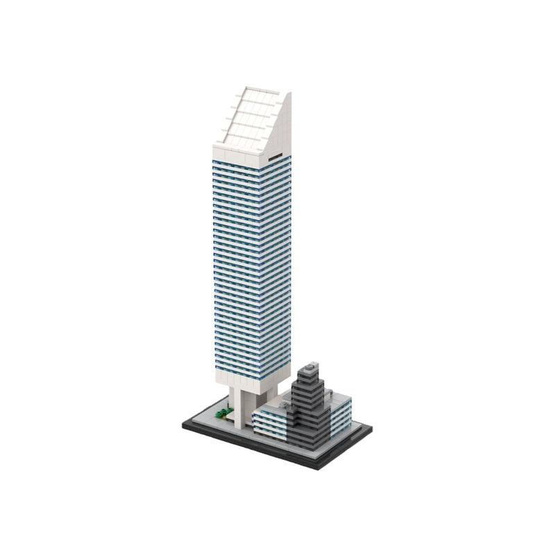 Citigroup Center MOC Building Kit | Modern Skyscraper Architecture Model - 1