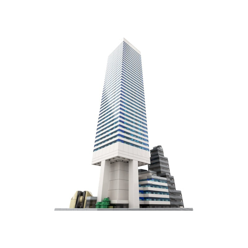 Citigroup Center MOC Building Kit | Modern Skyscraper Architecture Model - 3
