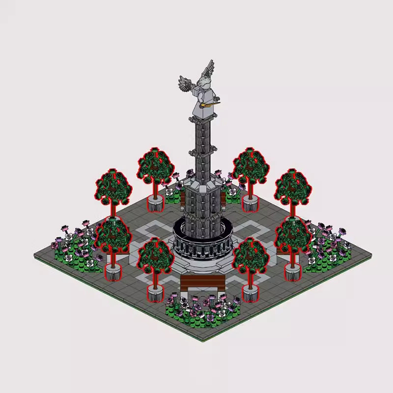 City Square Building Kit | Compatible MOC - 4