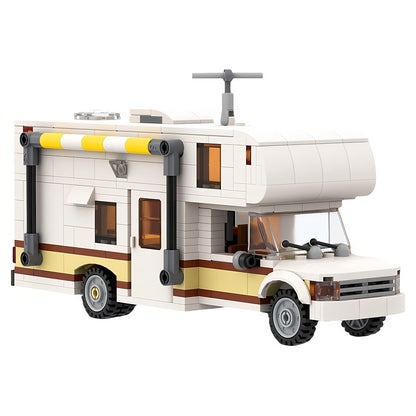 Class C Motorhome RV MOC Building Kit with Detailed Interior - 1