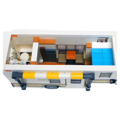 Class C Motorhome RV MOC Building Kit with Detailed Interior - 3