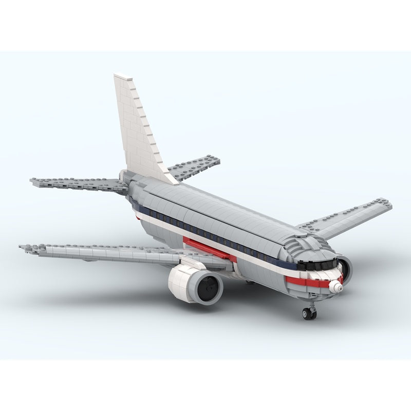 Classic 737-300 Narrow-Body Twinjet Airliner MOC Building Kit - 1