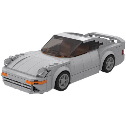 Classic 959 Twin Turbo Rally Sports Car Building Kit | LEGO-Compatible MOC - 5