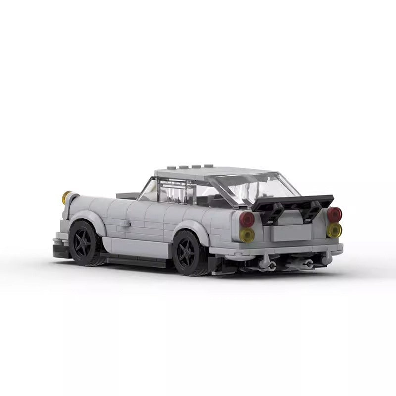 Classic British Grand Tourer Building Kit | 8-Wide LEGO-Compatible MOC - 4