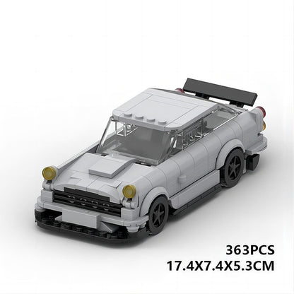 Classic British Grand Tourer Building Kit | 8-Wide LEGO-Compatible MOC - 6