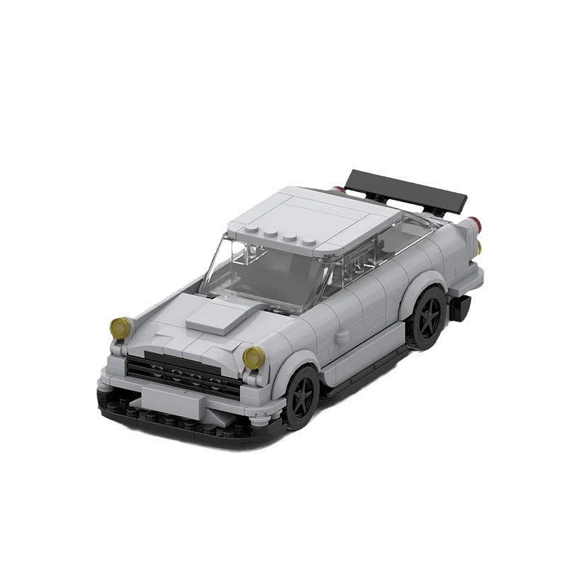 Classic British Grand Tourer MOC Building Kit | 8-Wide Vintage Vehicle Model - 1