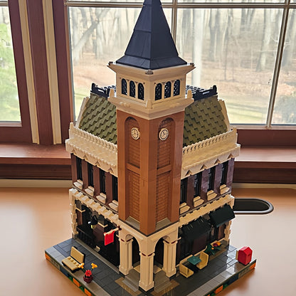 Classic Corner Pub MOC Modular City Architecture Building Kit - 2