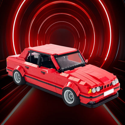 Classic German Sedan E34 Car Building Kit | LEGO-Compatible MOC - 1