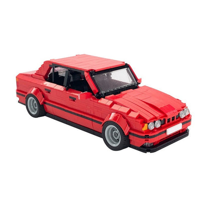 Classic German Sedan E34 MOC Building Kit | Vintage Vehicle Model - 1