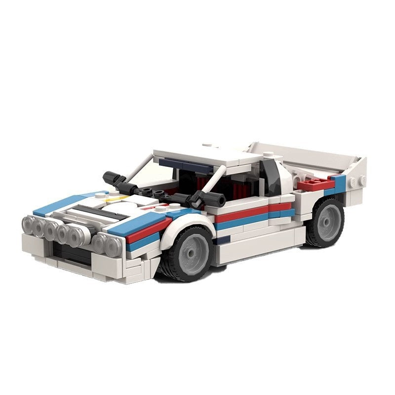 Classic Group B 037 Rally Car Building Kit | LEGO-Compatible MOC  - 2