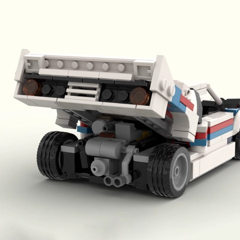 Classic Group B 037 Rally Car Building Kit | LEGO-Compatible MOC  - 3