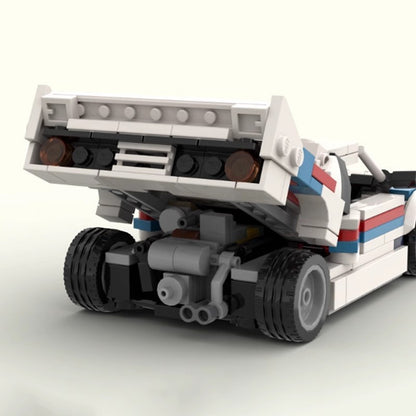 Classic Group B 037 Rally Car Building Kit | LEGO-Compatible MOC  - 3