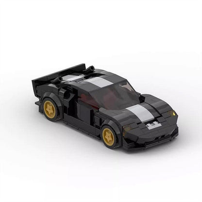 Classic GT Endurance Racing Coupe MOC Building Kit | Sports Car Model - 1