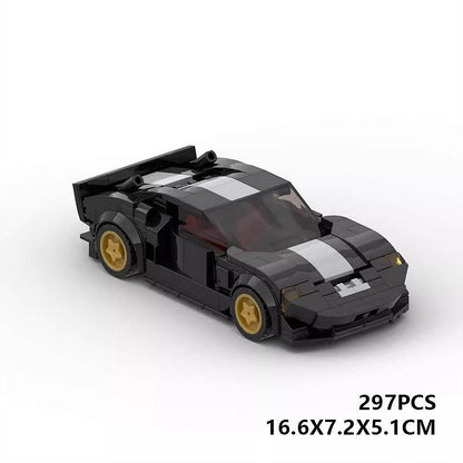 Classic GT Endurance Racing Coupe MOC Building Kit | Sports Car Model - 3