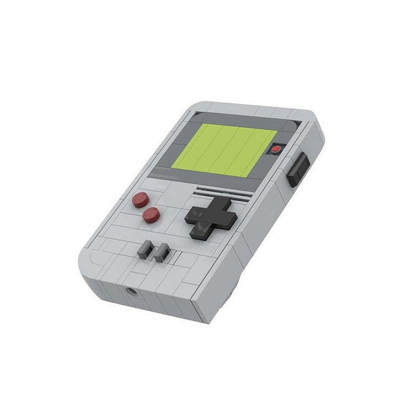 Classic Handheld Gaming Console Building Kit | LEGO-Compatible MOC - 1