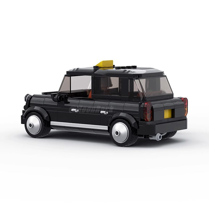 Classic London Black Cab Building Kit | LEGO-Compatible MOC - 2