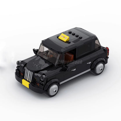 Classic London Black Cab Building Kit | LEGO-Compatible MOC - 6