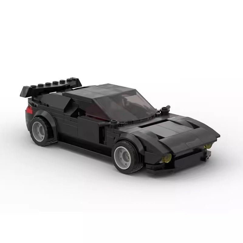 Classic Mid-Engine Sports Car MOC Building Kit | Vehicle Model - 3
