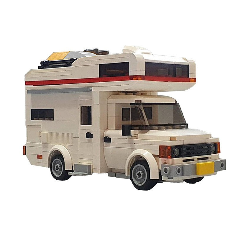 Classic MK2 Camper Van Building Kit | 7-Stud LEGO-Compatible MOC - 3