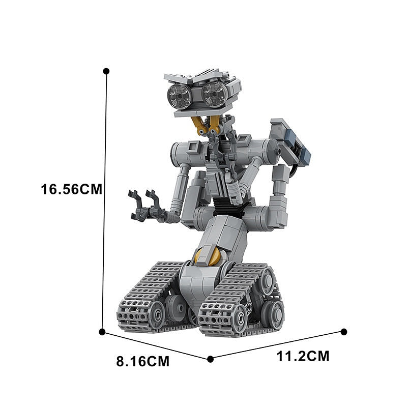 Classic No.5 Robot MOC Building Kit | Mecha Figure Model - 13