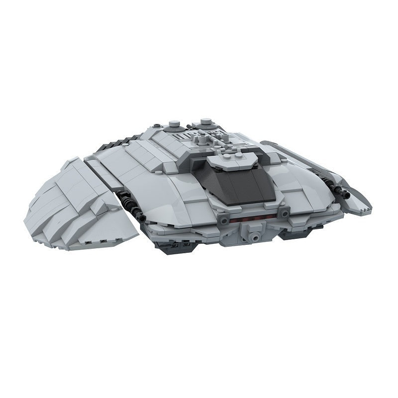 Classic Retro Starfighter Midi MOC Spacecraft Building Kit - 2