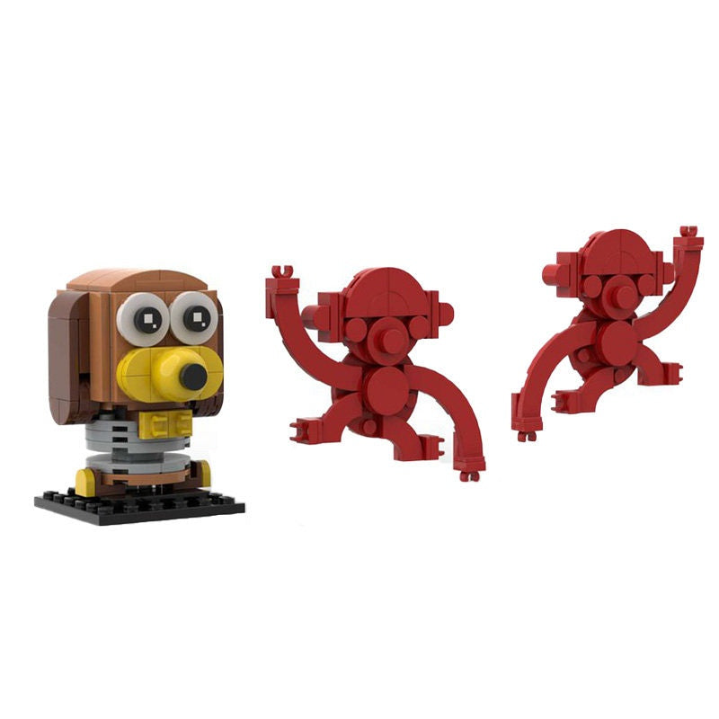 Classic Toy Cube Character MOC Building Kit | Custom Display Model - 13