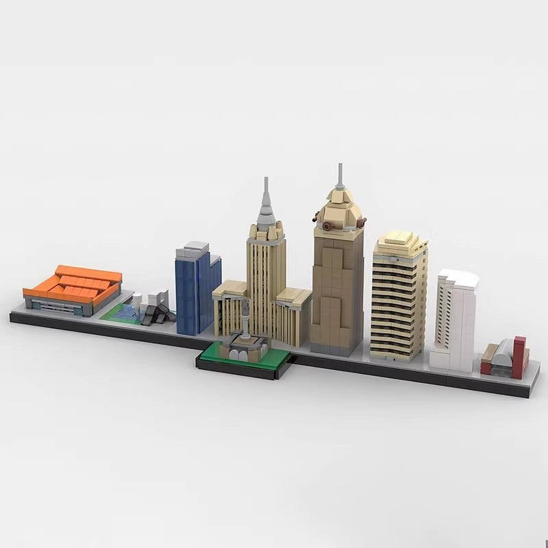 Cleveland Ohio Skyline MOC Building Kit | City Architecture Model - 4