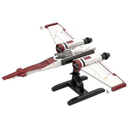 Clone Era Recon Starfighter Building Kit | LEGO-Compatible MOC - 1
