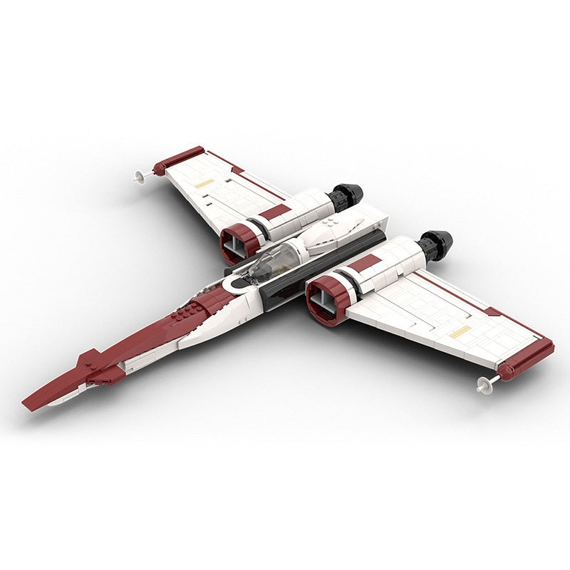 Clone Era Recon Starfighter Building Kit | LEGO-Compatible MOC - 2