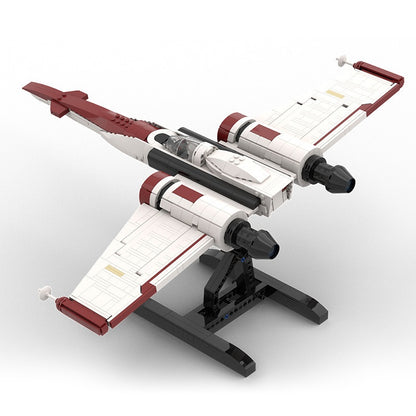 Clone Era Recon Starfighter Building Kit | LEGO-Compatible MOC - 3