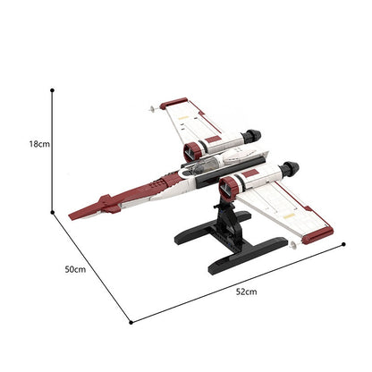 Clone Era Recon Starfighter Building Kit | LEGO-Compatible MOC - 4