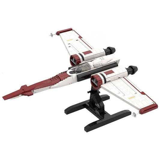 Clone Era Recon Starfighter MOC Spaceship Building Kit - 1
