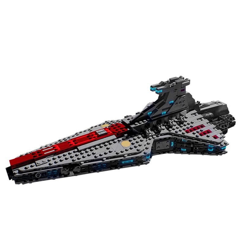 Clone Era Republic Battle Cruiser Building Kit | Sci-Fi Capital Spacecraft - 1
