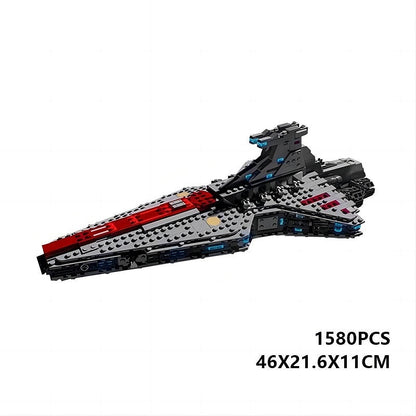 Clone Era Republic Battle Cruiser Building Kit | Sci-Fi Capital Spacecraft - 3