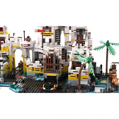 Coastal Fortress MOC Harbor Headquarters Building Kit - 3