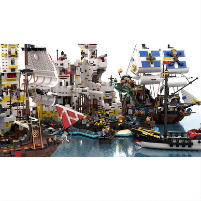 Coastal Fortress MOC Harbor Headquarters Building Kit - 5