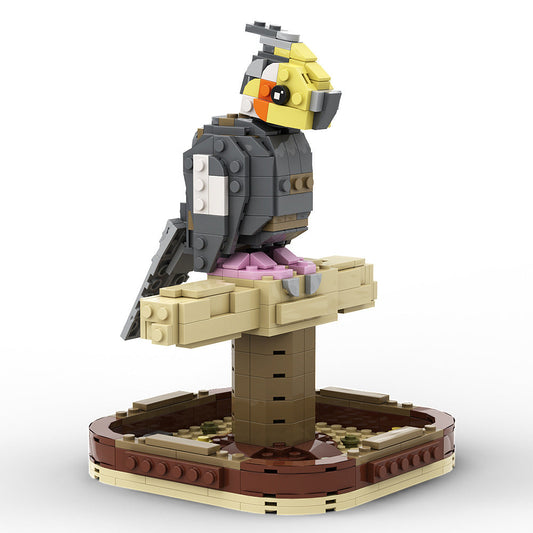 Cockatiel Building Kit | LEGO-Compatible MOC - 1