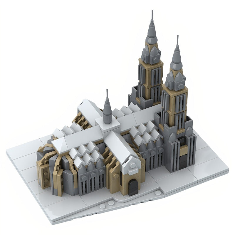 Cologne Cathedral Micro Architecture MOC Building Kit - 1