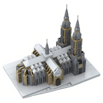 Cologne Cathedral Micro Architecture MOC Building Kit - 1