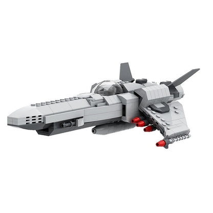 Colonial Fleet Viper Fighter MOC Sci-Fi Starfighter Building Kit - 1