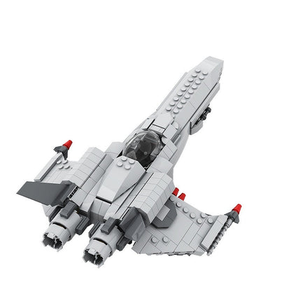 Colonial Fleet Viper Fighter MOC Sci-Fi Starfighter Building Kit - 2