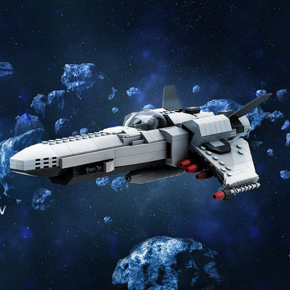 Colonial Fleet Viper Fighter MOC Sci-Fi Starfighter Building Kit - 4
