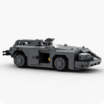 Colonial Marine APC Armored Vehicle Building Kit | LEGO-Compatible MOC - 3