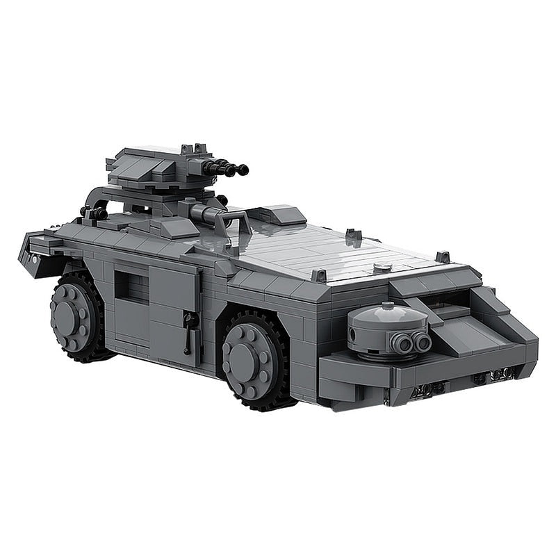 Colonial Marine APC Armored Vehicle MOC Building Kit | Sci-Fi Transport - 1