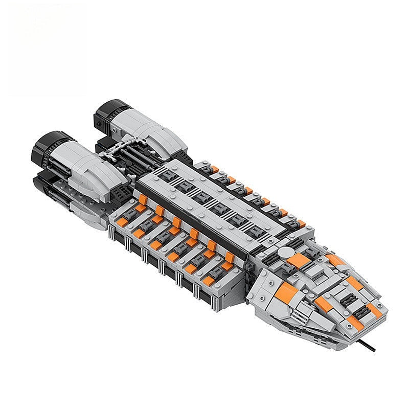 Colonial Minotaur MOC Space Gunship Building Kit | Sci-Fi Starship - 1