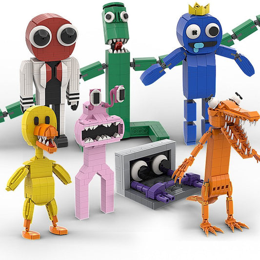 Colorful Friends Mini Figures Building Kit | LEGO-Compatible MOC - 3
