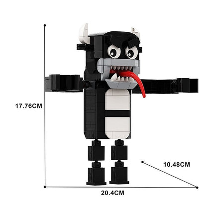 Colorful Friends Mini Figures MOC Character Building Kit - 12