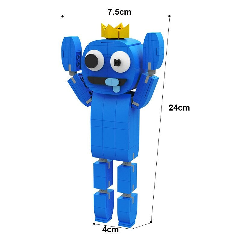 Colorful Friends Mini Figures MOC Character Building Kit - 3